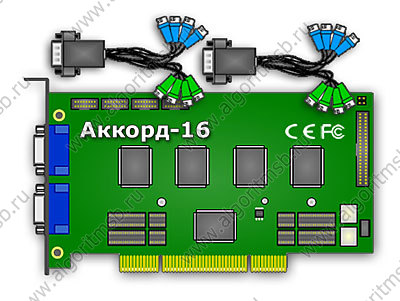 Плата видеозахвата CVS Аккорд-16