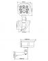 Уличная IP-видеокамера Etrovision EV8383F-B (5 Мп) с ИК-подсветкой – Габаритные размеры