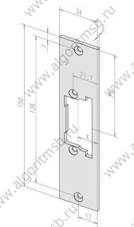 Запорная планка effeff kF (522 35) ProFix 1