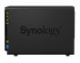 Настольный NAS-сервер Synology DS213+ – Вид справа