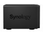 Масштабируемый NAS-сервер Synology DS1513+ – Вид слева