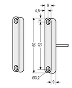 Магнитный контакт effeff 10360-6 – Габаритные размеры