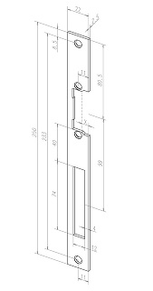 Запорная планка effeff HZ (434 35)