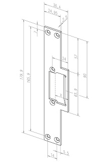 Запорная планка effeff kl Lap (169 01)