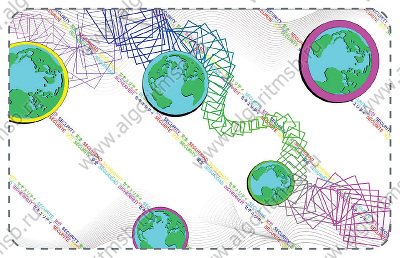 Ламинационная лента Datacard 508808-001 (Duragard 0.6 mil Secure Globe)